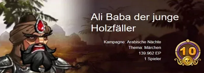 Ali Baba der junge Holzfäller “ Holzi „